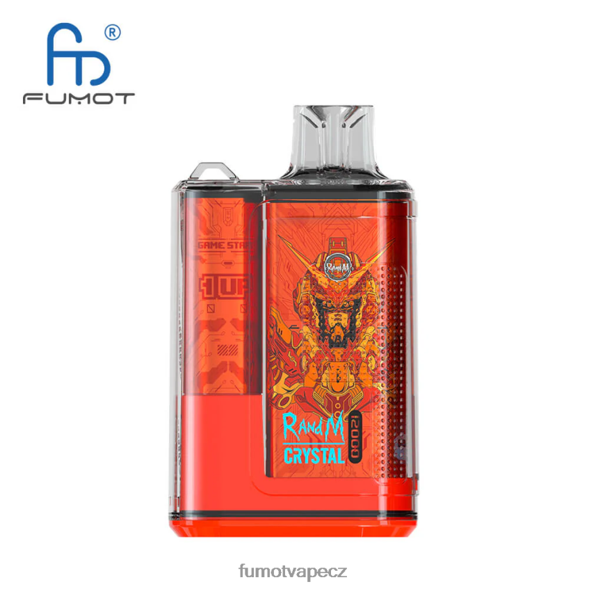 Fumot Crystal 20ml 12000 jednorázový vape box (1 kus) jahodový led B4FVLH280 Fumot Vape Nicotine