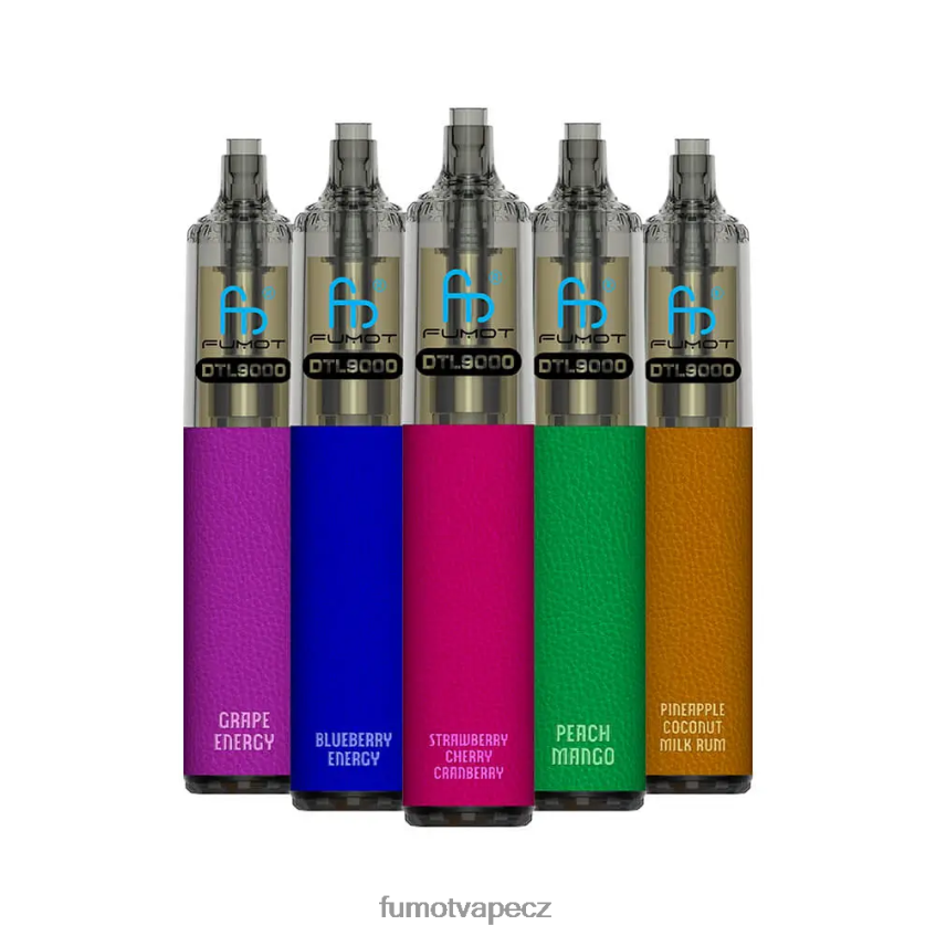 Fumot DTL jednorázové vape pero 9000-18ml (1 kus) broskev mango B4FVLH371 Fumot Vape CZ