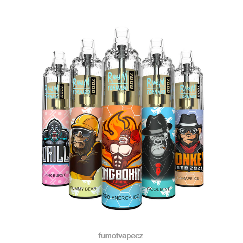 Fumot Tornado 0% 7000 jednorázové vape pero - 14 ml (1 kus) bluesour malina B4FVLH510 Fumot Vape Nicotine