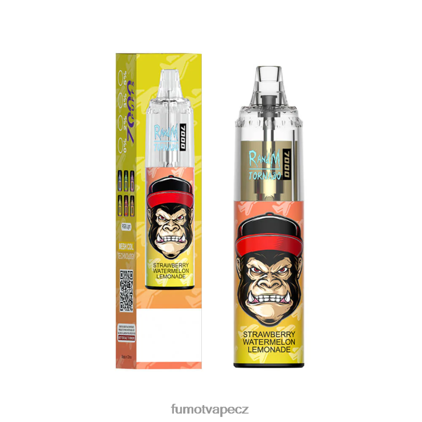 Fumot Tornado 14ml (1 kus) 7000 jednorázové vape pero červené jablko citron B4FVLH94 Fumot Vape Sale